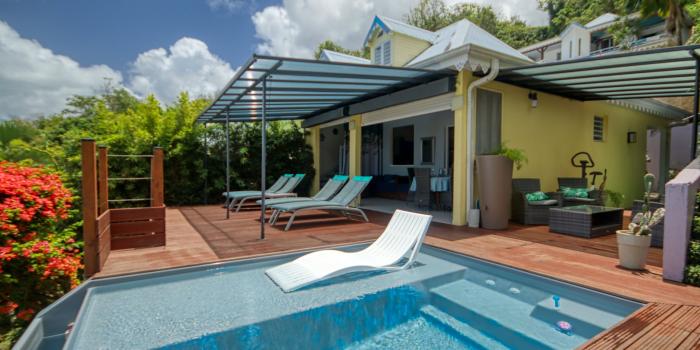 Location villa Martinique - Vue d'ensemble